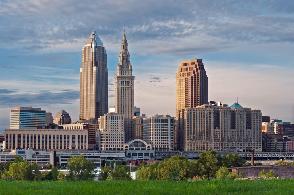 Cleveland skyline