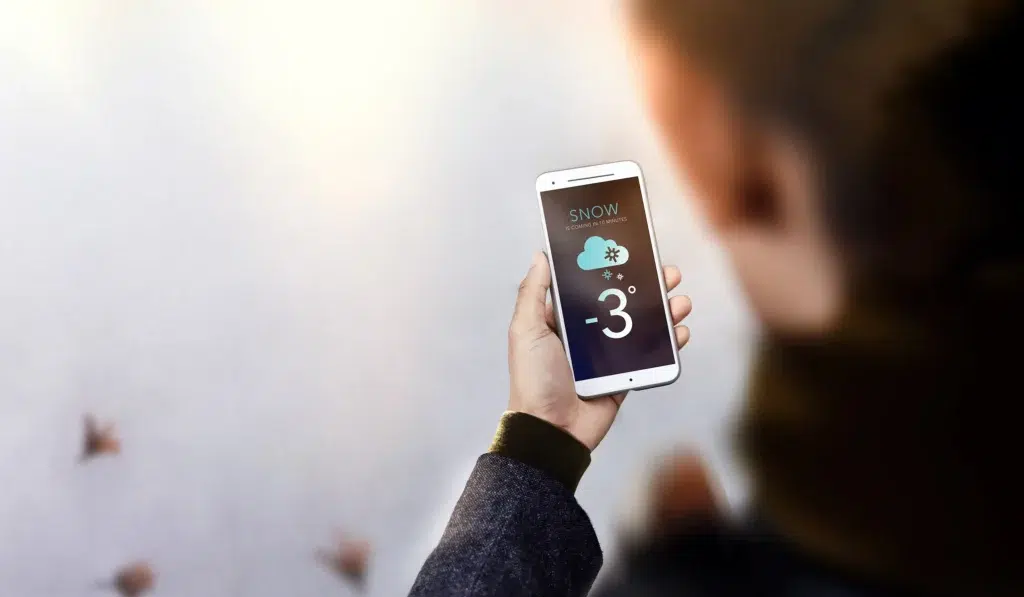Forecast on phone