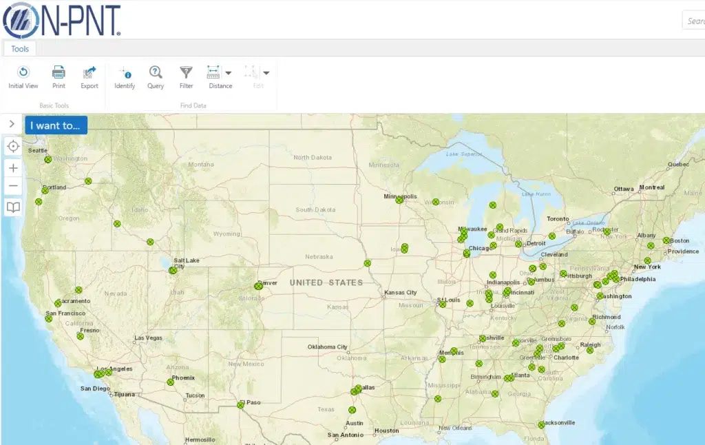 PCA map