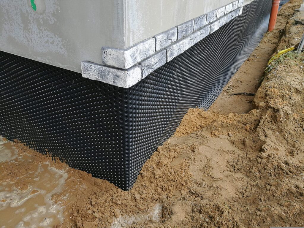 Below Grade Waterproofing Barrier